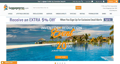 Desktop Screenshot of luggagepros.com